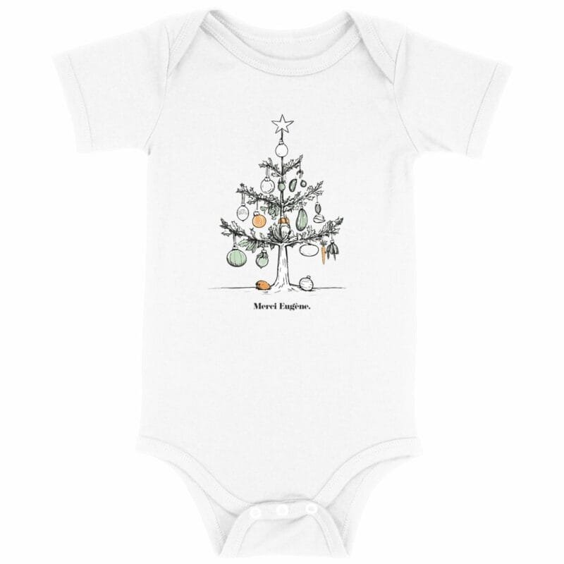 Sapin Végétarien – Body de Noël