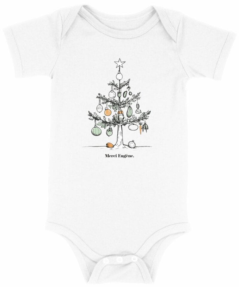 Sapin Végétarien – Body de Noël