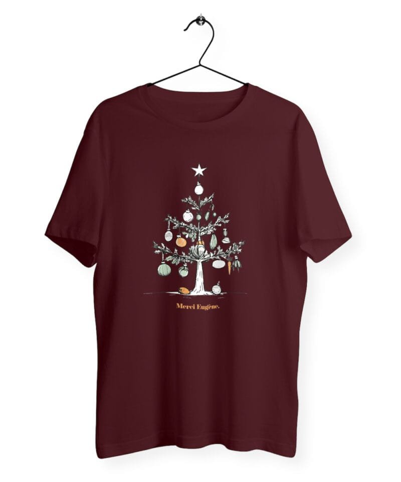 Sapin Végétarien – T-shirt de Noël