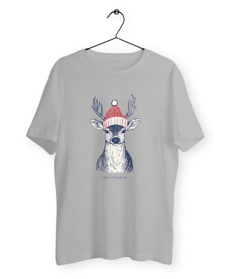 Cerf Moi Fort – T-shirt de Noël