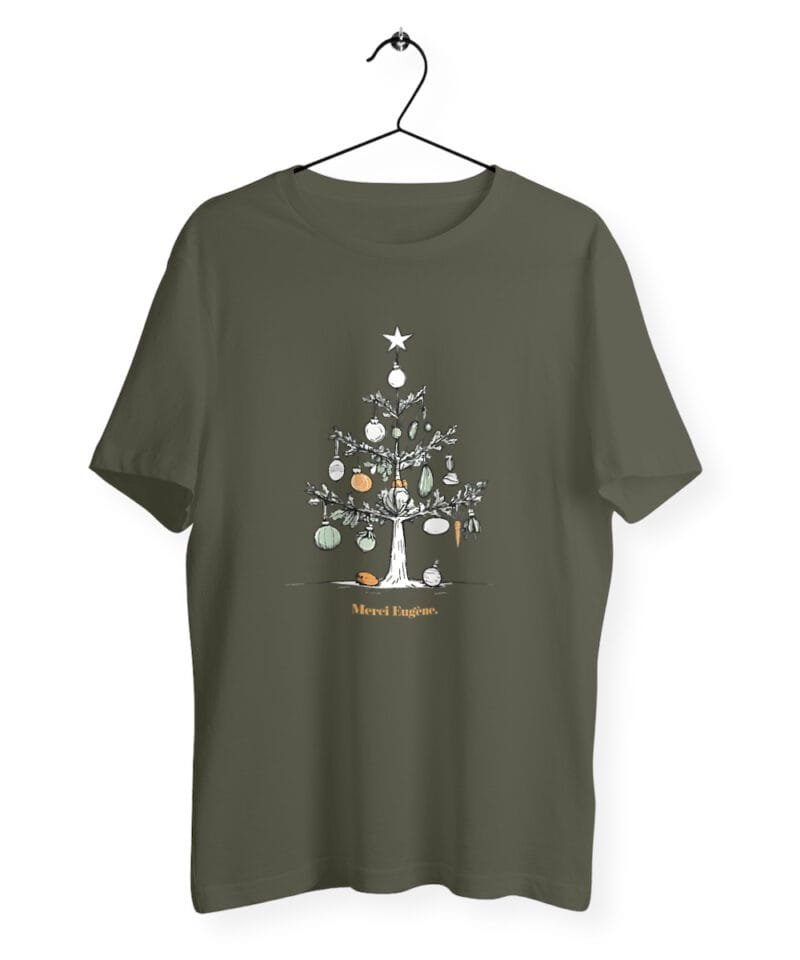 Sapin Végétarien – T-shirt de Noël