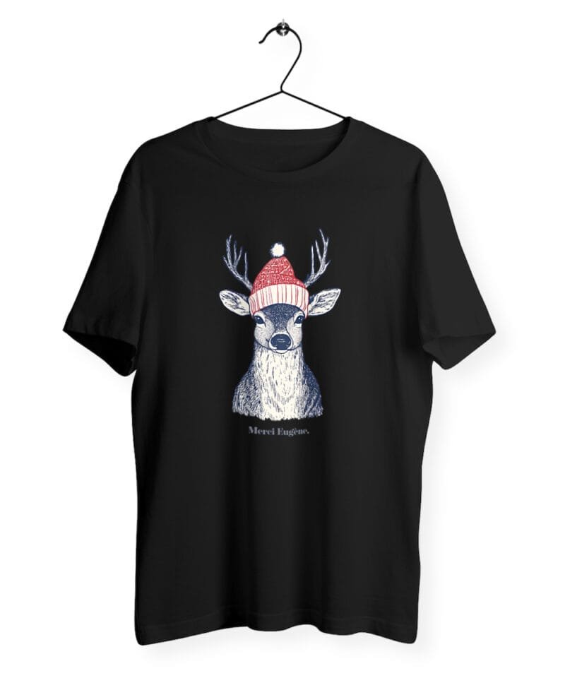 Cerf Moi Fort – T-shirt de Noël