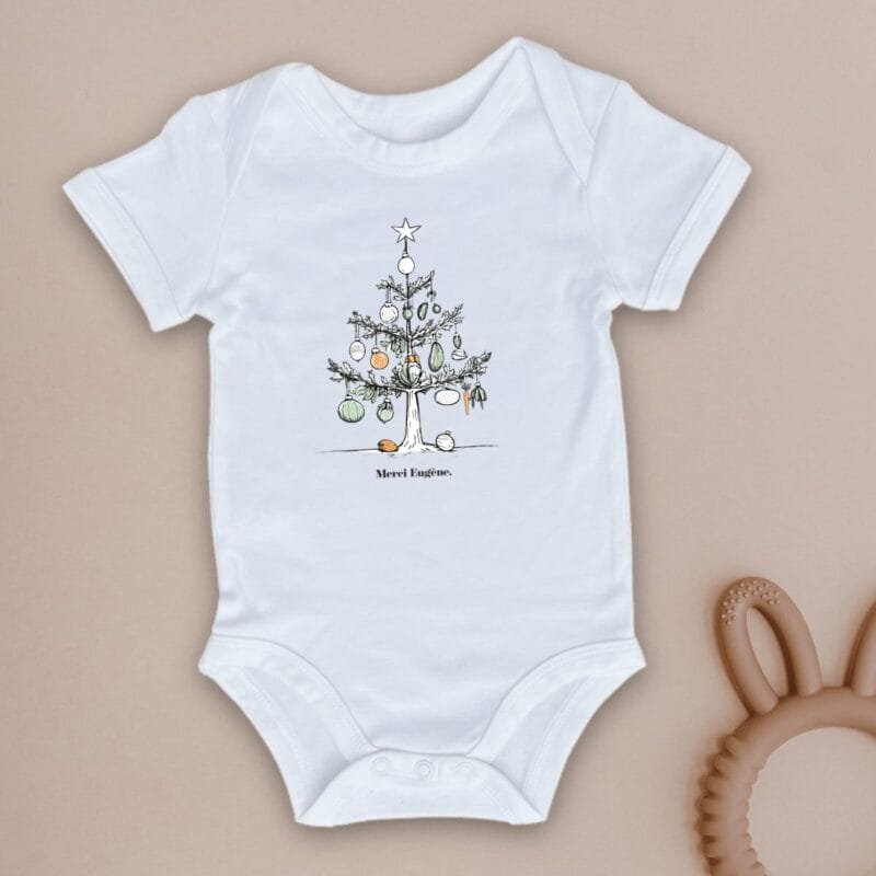 Sapin Végétarien – Body de Noël