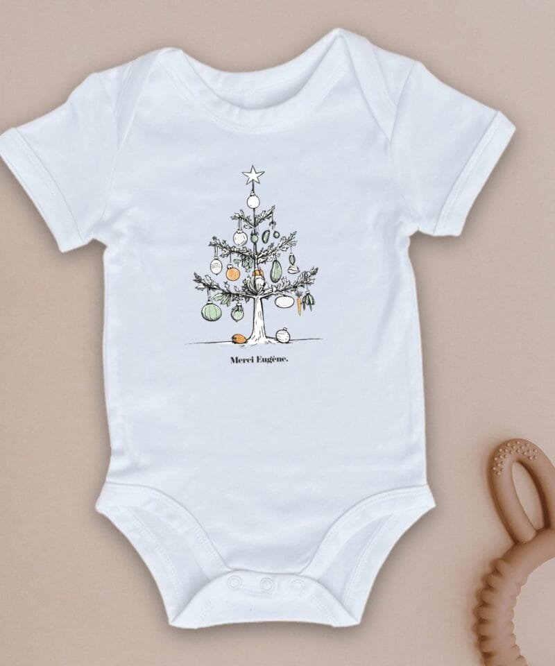 Sapin Végétarien – Body de Noël